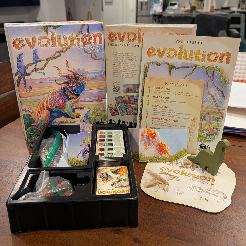 Northstar Game Studio Evolution Board Game Family Strategy Party Cabin Complete